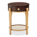 AICO Furniture Camellia Field End Table in Warm Pecan - Furniture Land (Milwaukee, WI)