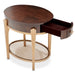 AICO Furniture Camellia Field End Table in Warm Pecan - Furniture Land (Milwaukee, WI)
