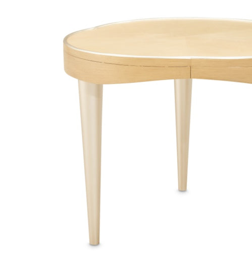 AICO Furniture Camellia Field End Table in Caramel - Furniture Land (Milwaukee, WI)