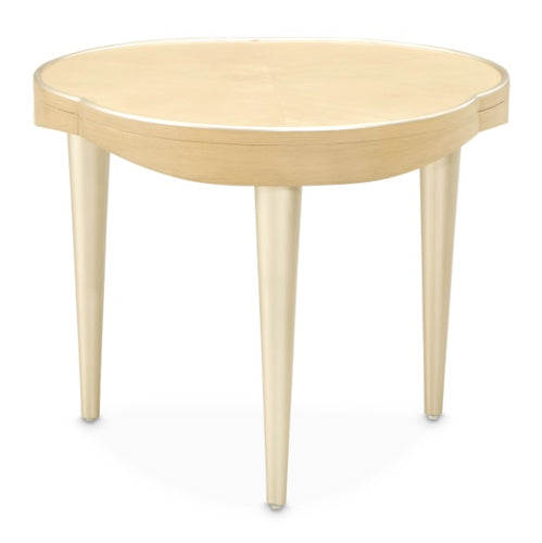 AICO Furniture Camellia Field End Table in Caramel - Furniture Land (Milwaukee, WI)