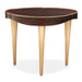AICO Furniture Camellia Field End Table in Warm Pecan - Furniture Land (Milwaukee, WI)