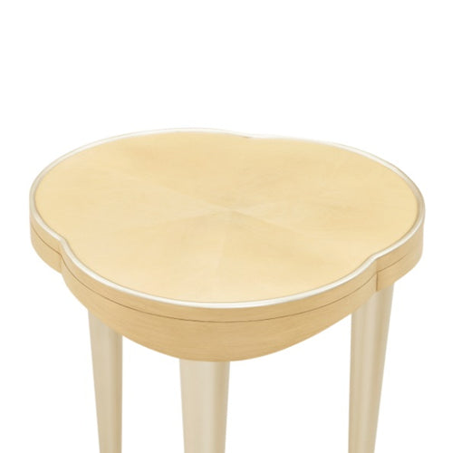 AICO Furniture Camellia Field Chairside Table in Caramel - Furniture Land (Milwaukee, WI)