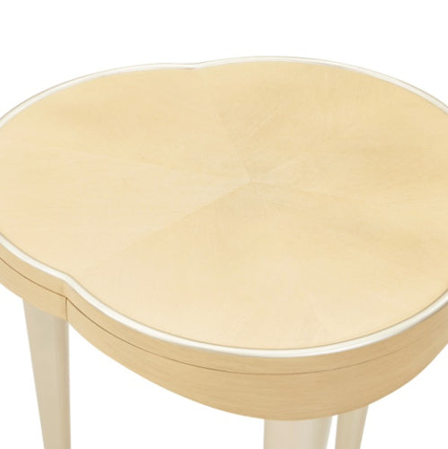 AICO Furniture Camellia Field Chairside Table in Caramel - Furniture Land (Milwaukee, WI)