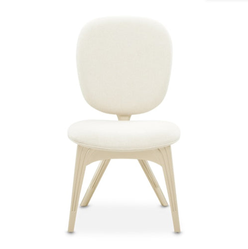 AICO Furniture Camellia Field Vanity Chair in Caramel - Furniture Land (Milwaukee, WI)