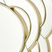 AICO Furniture Camellia Field Wall Mirror in Warm Pecan - Furniture Land (Milwaukee, WI)