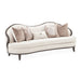 AICO Furniture Camellia Field Sofa in Warm Pecan - Furniture Land (Milwaukee, WI)