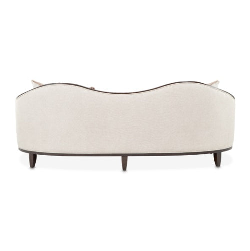 AICO Furniture Camellia Field Sofa in Warm Pecan - Furniture Land (Milwaukee, WI)