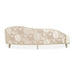 AICO Furniture Camellia Field Asymmetrical Sofa in Caramel - Furniture Land (Milwaukee, WI)