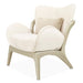 AICO Furniture Camellia Field Accent Chair Ivory in Caramel - Furniture Land (Milwaukee, WI)