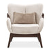 AICO Furniture Camellia Field Accent Chair Porchini in Warm Pecan - Furniture Land (Milwaukee, WI)
