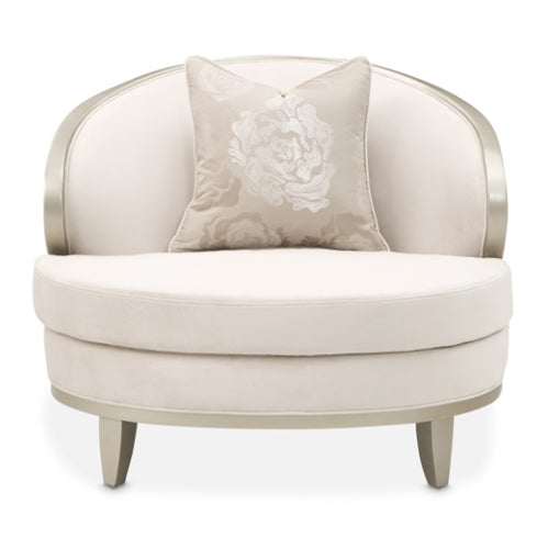 AICO Furniture Camellia Field Matching Chair in Caramel - Furniture Land (Milwaukee, WI)