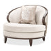 AICO Furniture Camellia Field Matching Chair in Warm Pecan - Furniture Land (Milwaukee, WI)