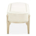 AICO Furniture Camellia Field Bench in Caramel - Furniture Land (Milwaukee, WI)
