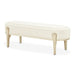 AICO Furniture Camellia Field Bench in Caramel - Furniture Land (Milwaukee, WI)