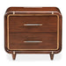 AICO Furniture Mason Park Nightstand in Umber - Furniture Land (Milwaukee, WI)