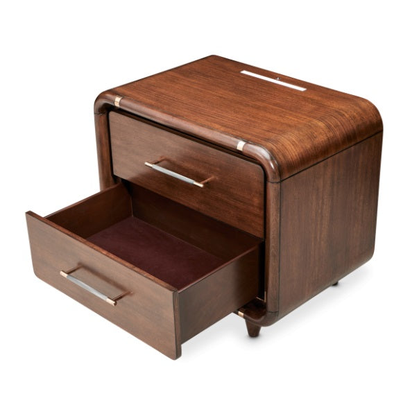 AICO Furniture Mason Park Nightstand in Umber - Furniture Land (Milwaukee, WI)