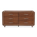 AICO Furniture Mason Park Dresser in Umber - Furniture Land (Milwaukee, WI)