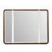 AICO Furniture Mason Park Dresser Mirror in Umber - Furniture Land (Milwaukee, WI)