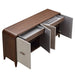 AICO Furniture Houston Sideboard in Walnut - Furniture Land (Milwaukee, WI)
