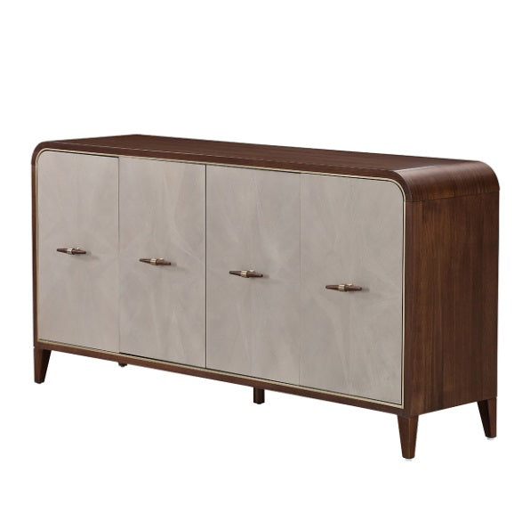 AICO Furniture Houston Sideboard in Walnut - Furniture Land (Milwaukee, WI)