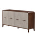 AICO Furniture Houston Sideboard in Walnut - Furniture Land (Milwaukee, WI)