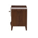 AICO Furniture Houston Small Nightstand in Walnut - Furniture Land (Milwaukee, WI)