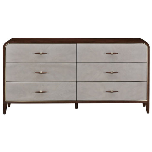 AICO Furniture Houston Dresser in Walnut - Furniture Land (Milwaukee, WI)