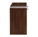 AICO Furniture Houston Vanity Desk in Walnut - Furniture Land (Milwaukee, WI)