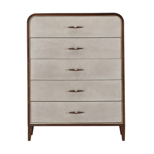 AICO Furniture Houston Chest in Walnut - Furniture Land (Milwaukee, WI)