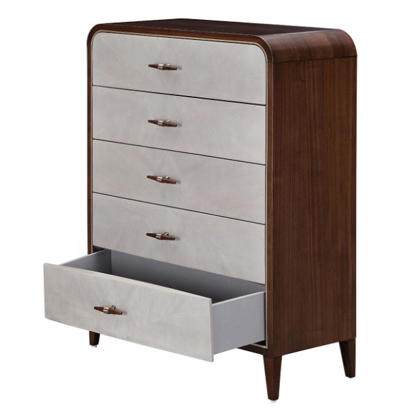 AICO Furniture Houston Chest in Walnut - Furniture Land (Milwaukee, WI)