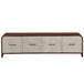 AICO Furniture Houston Media Cabinet in Walnut - Furniture Land (Milwaukee, WI)