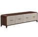 AICO Furniture Houston Media Cabinet in Walnut - Furniture Land (Milwaukee, WI)