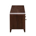 AICO Furniture Houston Media Cabinet in Walnut - Furniture Land (Milwaukee, WI)