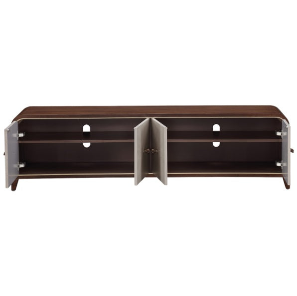 AICO Furniture Houston Media Cabinet in Walnut - Furniture Land (Milwaukee, WI)