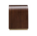 AICO Furniture Houston End Table in Walnut - Furniture Land (Milwaukee, WI)