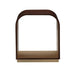 AICO Furniture Houston End Table in Walnut - Furniture Land (Milwaukee, WI)