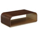 AICO Furniture Houston Cocktail Table in Walnut - Furniture Land (Milwaukee, WI)
