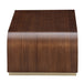 AICO Furniture Houston Cocktail Table in Walnut - Furniture Land (Milwaukee, WI)