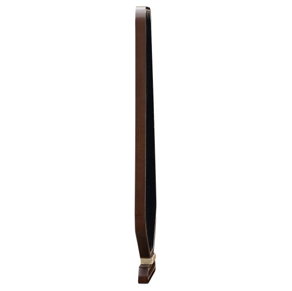 AICO Furniture Houston Vanity Mirror in Walnut - Furniture Land (Milwaukee, WI)