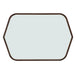 AICO Furniture Houston Wall Mirror in Walnut - Furniture Land (Milwaukee, WI)