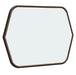AICO Furniture Houston Wall Mirror in Walnut - Furniture Land (Milwaukee, WI)