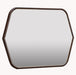 AICO Furniture Houston Wall Mirror in Walnut - Furniture Land (Milwaukee, WI)