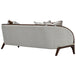 AICO Furniture Houston Sofa Pebble in Walnut - Furniture Land (Milwaukee, WI)