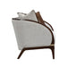 AICO Furniture Houston Loveseat Pebble in Walnut - Furniture Land (Milwaukee, WI)