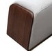 AICO Furniture Houston Accent Bench in Walnut - Furniture Land (Milwaukee, WI)