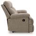 Side-Swipe Reclining Sofa with Drop Down Table - Furniture Land (Milwaukee, WI)