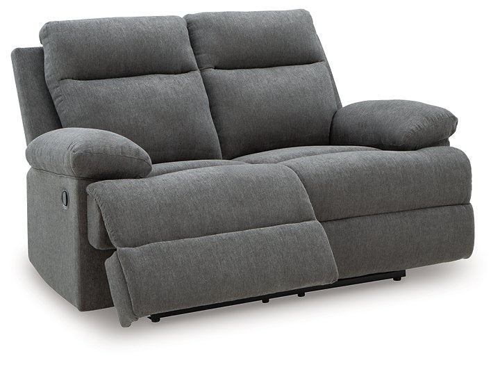 Side-Swipe Reclining Loveseat - Furniture Land (Milwaukee, WI)
