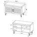 Brixton Storage Benches - Furniture Land (Milwaukee, WI)