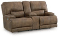 Beckley Place Power Reclining Loveseat with Console - Furniture Land (Milwaukee, WI)