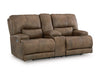 Beckley Place Power Reclining Loveseat with Console - Furniture Land (Milwaukee, WI)